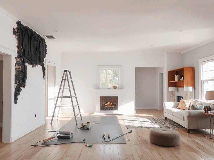Comment rénover une maison après sinistre (inondation, incendie) à Nantes ?
