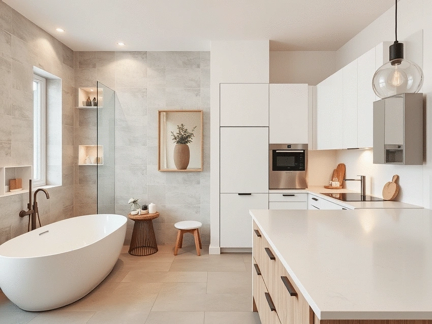 Rénovation de bains et cuisines à Nantes